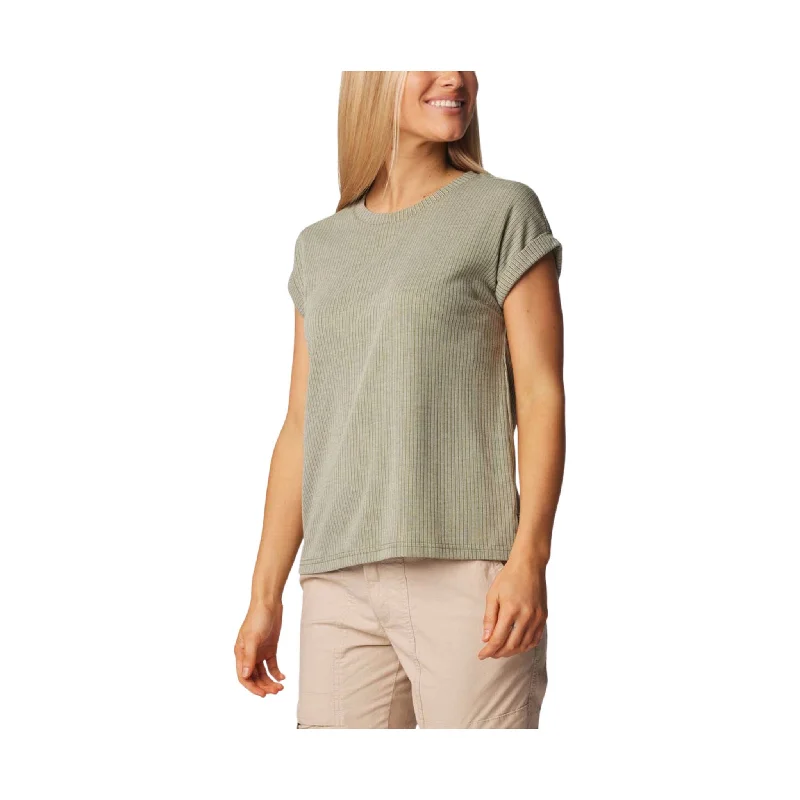 Columbia Women's Crystal Pine Tee - Canteen - ONLINE STORE CREDIT/EXCHANGE ONLY Artistic Women's Hand - painted