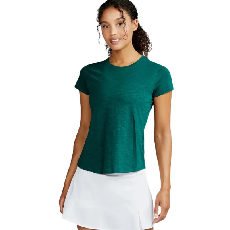 Tasc Women's Recess Fitness T Shirt - Jade - ONLINE STORE CREDIT/EXCHANGE ONLY Sleek Women's 