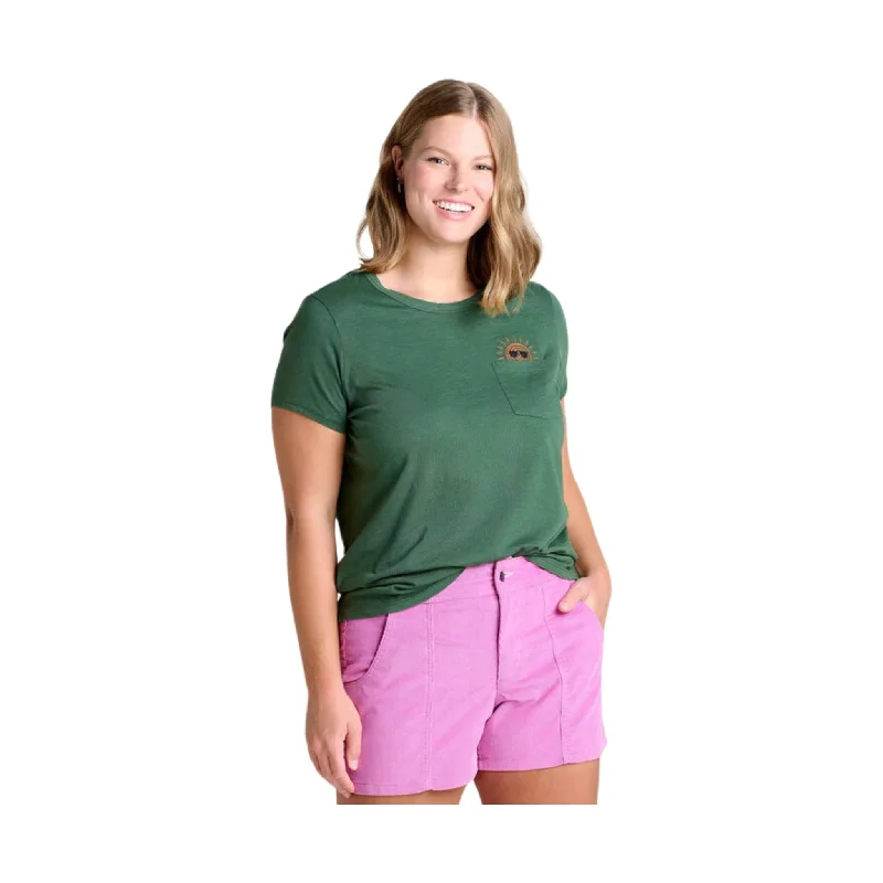 Toad & Co Women's Primo Short Sleeve Crew - Pasture - ONLINE STORE CREDIT/EXCHANGE ONLY Cozy Women's Sherpa - lined