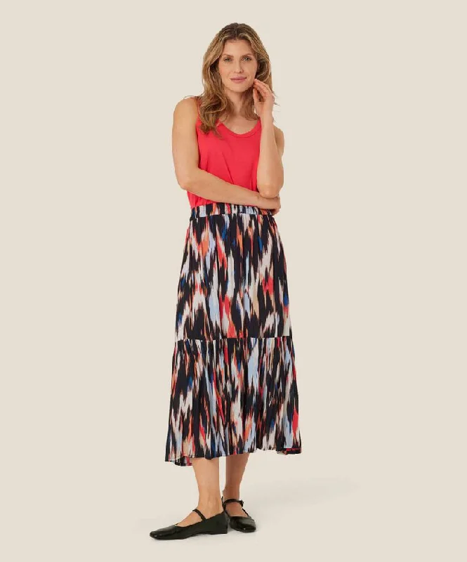 1009441 MaEritta Tank Top - Hibiscus Red Modern Women's 