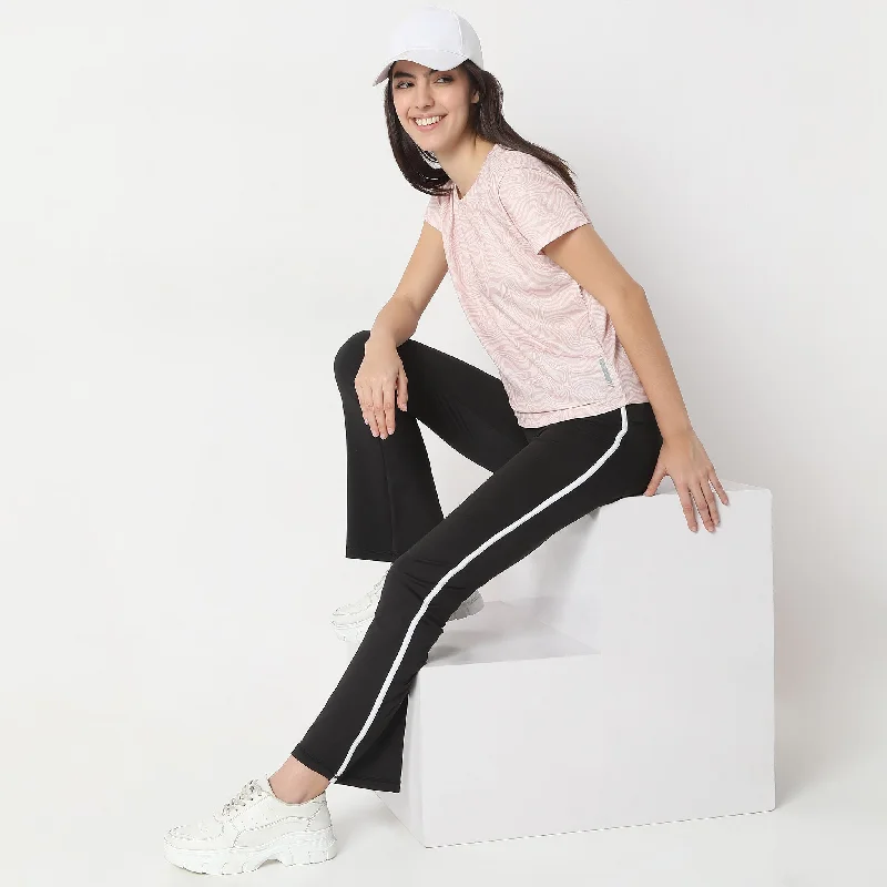 Printed Short Sleeve Active T-Shirt purpose