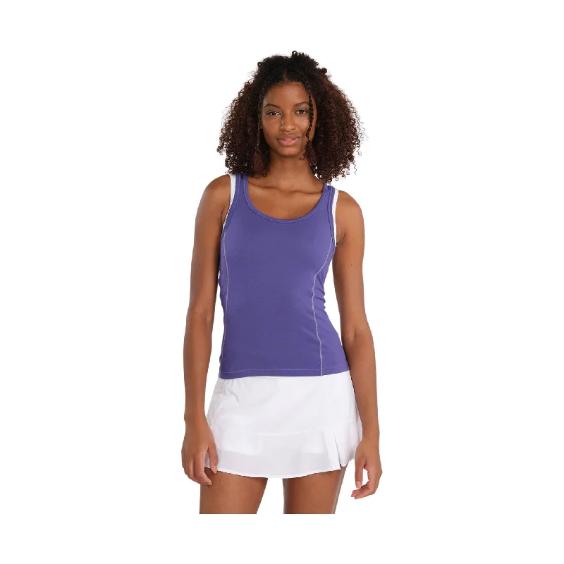 Tasc Women's MicroAir Tech Racer Back - Vibrant Purple FINAL SALE Relaxed Women's 