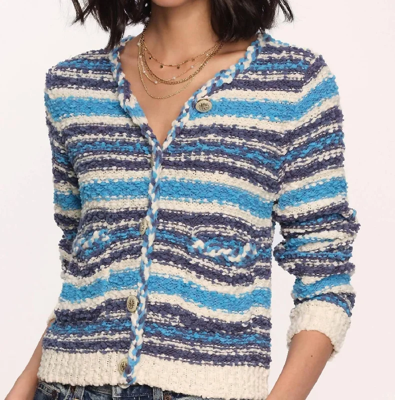 Stefan Cardi In Blue Vintage Women's 1970S 