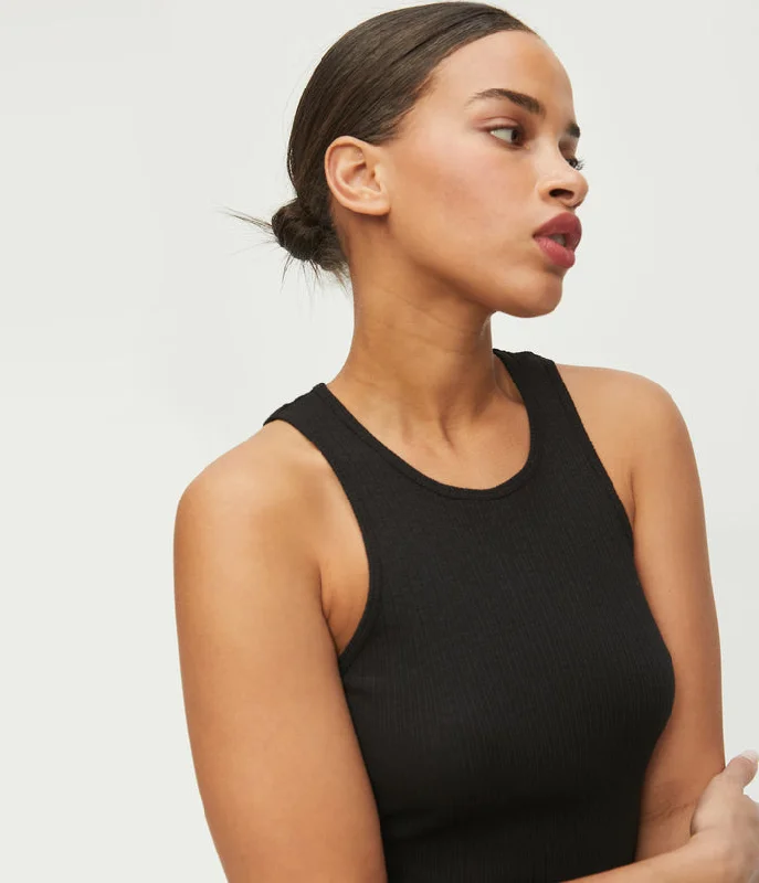 Alana Ribbed Tank Youthful Women's Anime - inspired
