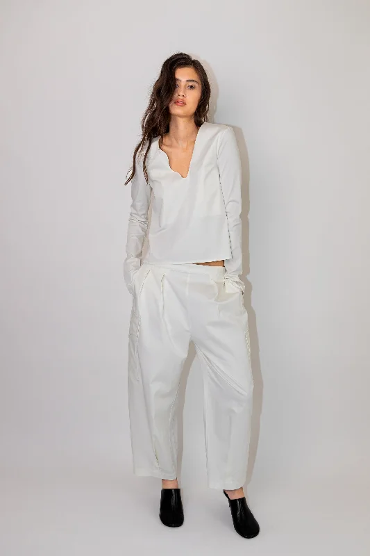 ROSALBA TOP SILK Polished Women's Silk