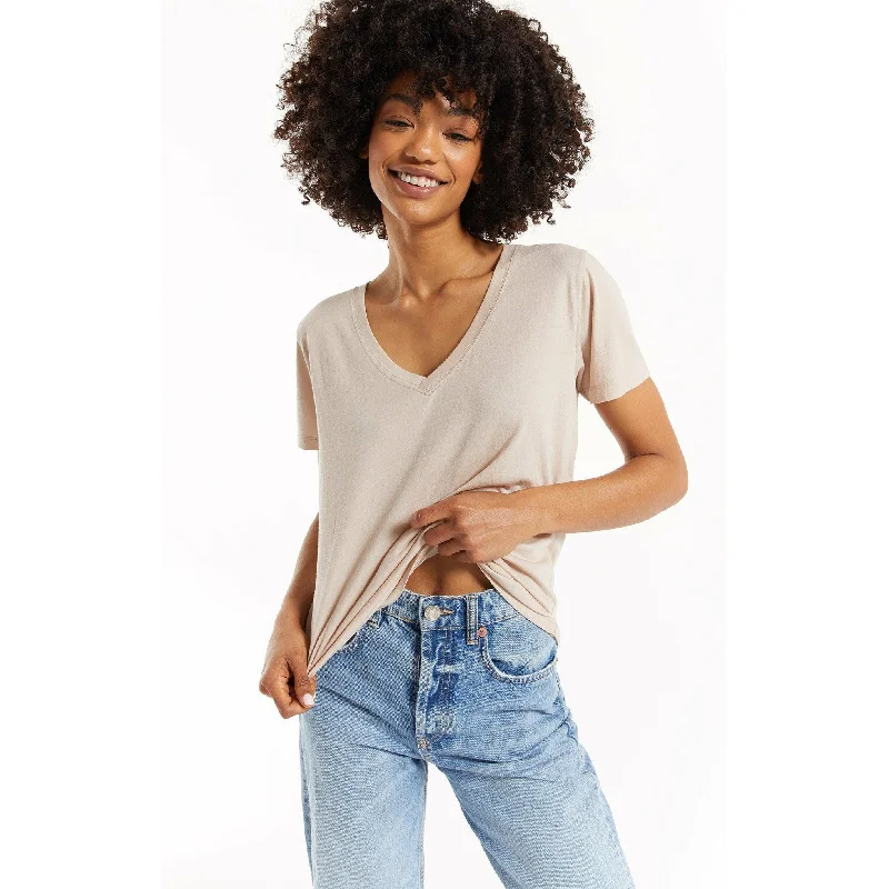 Kasey Modal V-Neck Tee Australian Beach