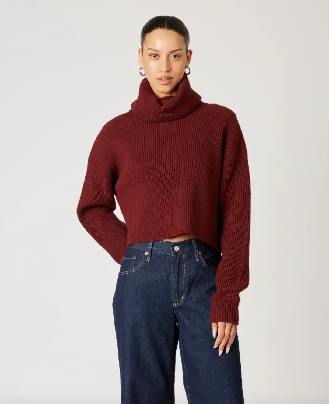 Gstaad Sweater - Cherry Cola Athletic Women's 