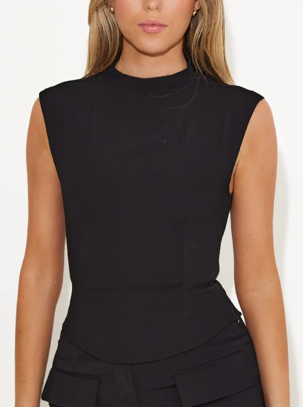 The Ultimate Muse Sleeveless Top Geometric