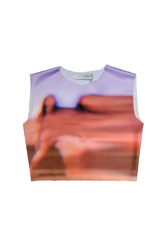 AKITA CROP TOP Cashmere