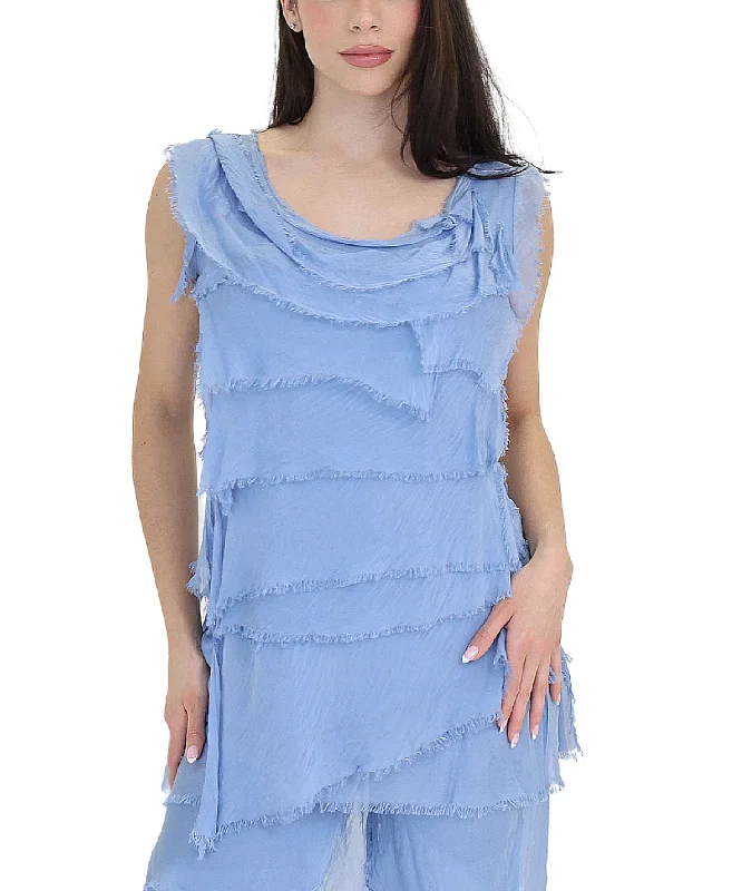 Silk Tiered Top Street