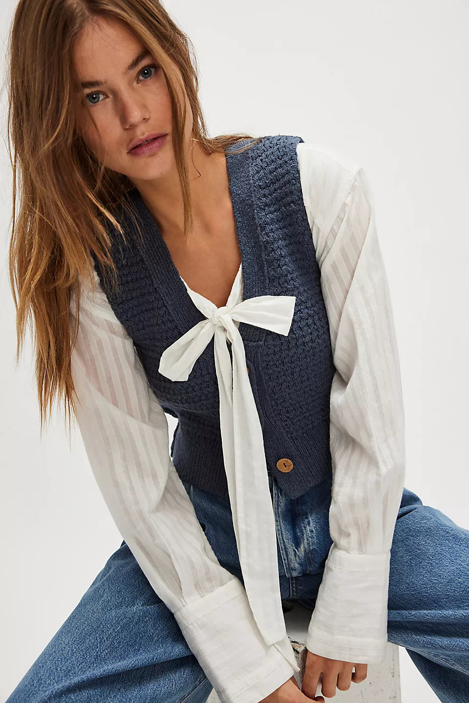 Ava Vest - Vintage Indigo Modern Women's 