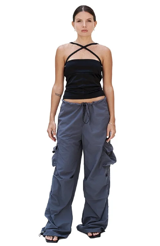 CROSSOVER STRAPLESS BLACK TOP Traditional Women's 