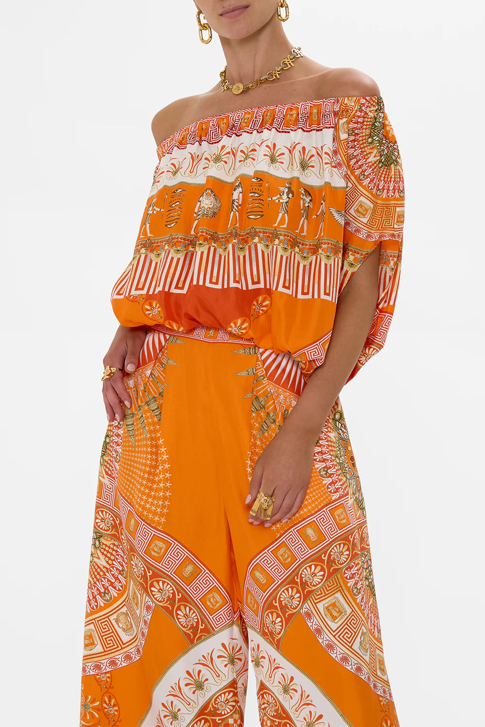 Off Shoulder Elastic Top - The Obelisk Gate performance