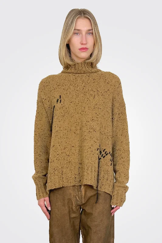 Turtleneck Sweater - Sahara Business