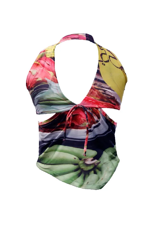 DRAGONFRUIT HALTER TOP Refined Women's Classic 