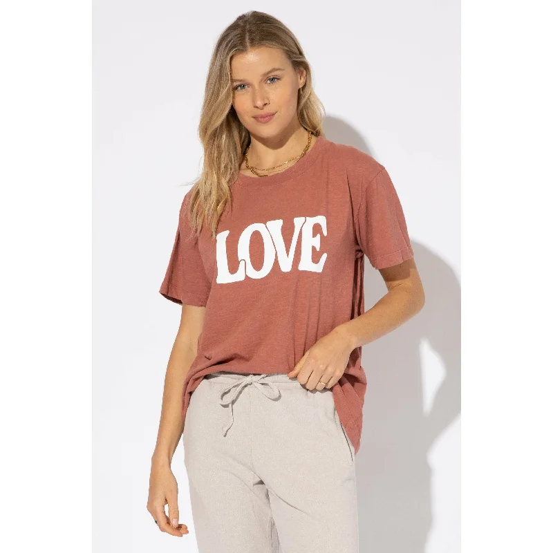 Love Slub Boyfriend Tee Gym
