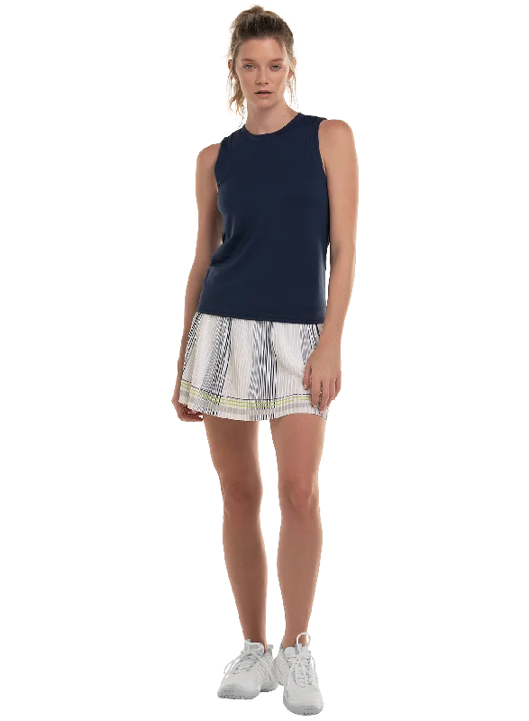 1910217-421 | GAME TIME TANK | PEACOAT Bold Women's Animal Print