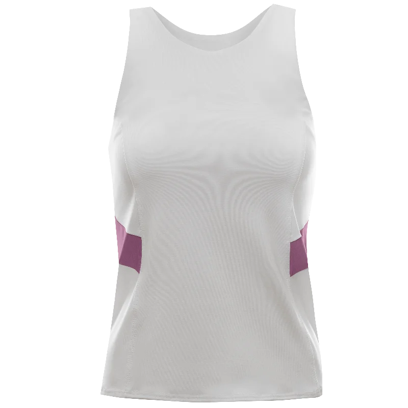 197223-170 | COLORBLOCK TANK | WHITE COMBO Youthful Women's Anime - inspired