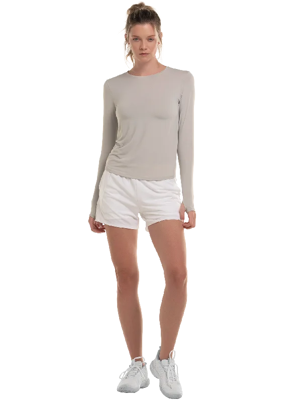199117-096 | VOLLEY L/S | METEORITE Polished Women's Silk