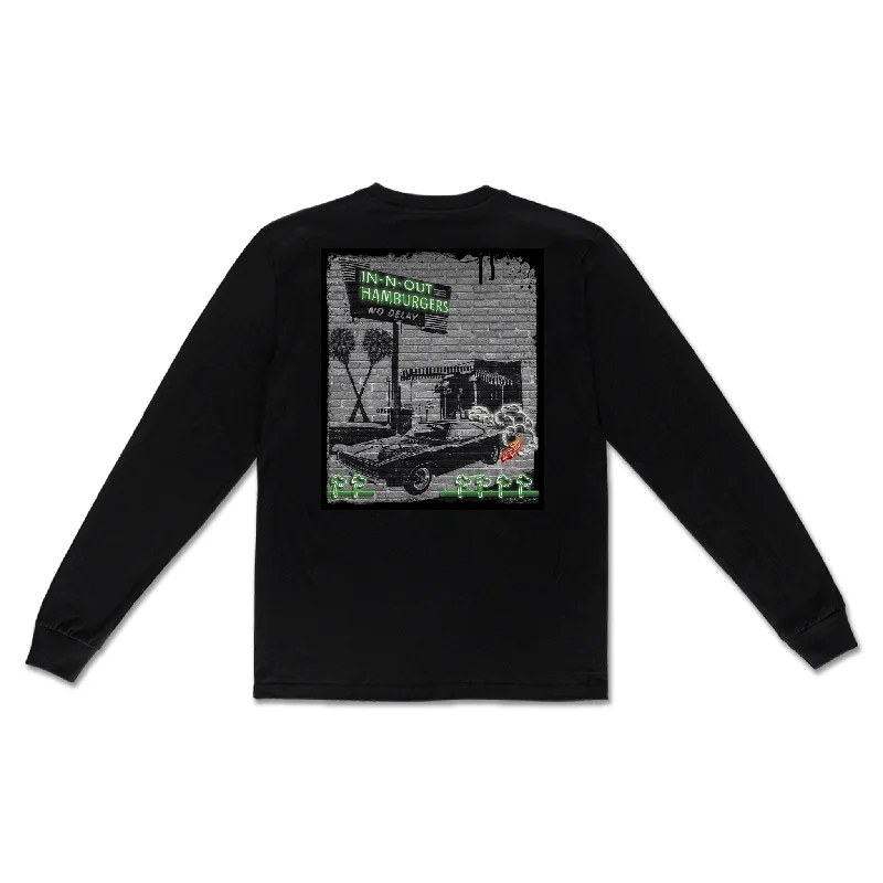 2023 Quality-N-Speed Black L/S Bold Women's Animal Print