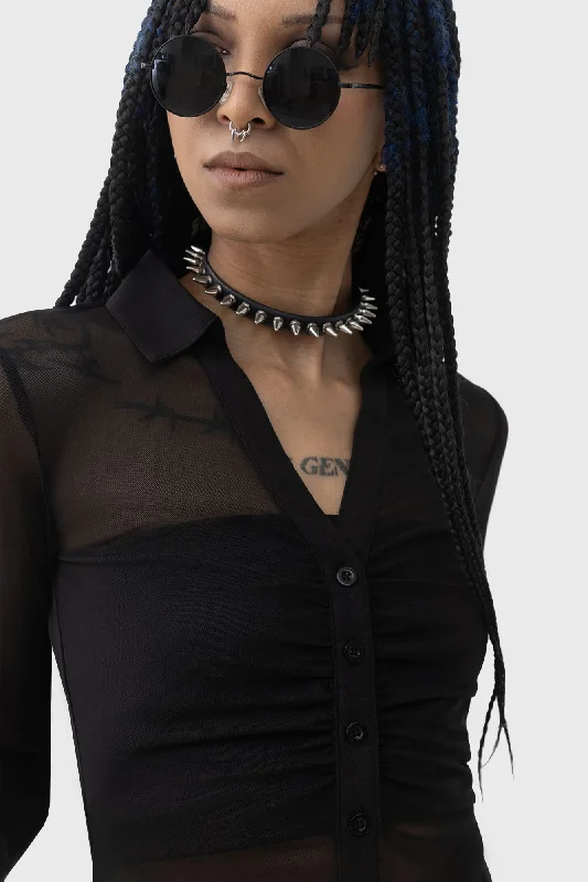 After The After Mesh Shirt Streetwear Style for 