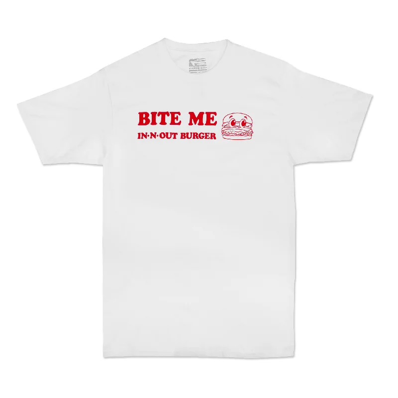 Bite Me T-Shirt White Sharp Women's Italian