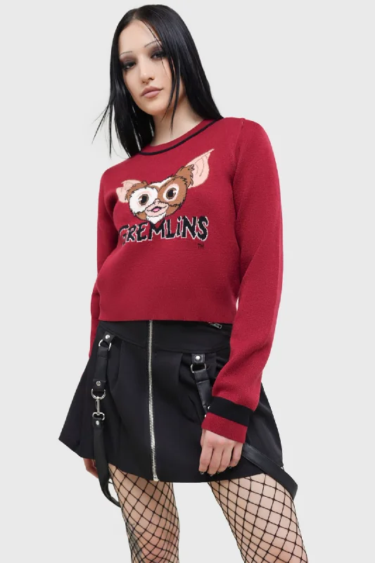Bright Light! Bright Light! Knitted Sweater Casual Women's Loose - fitting