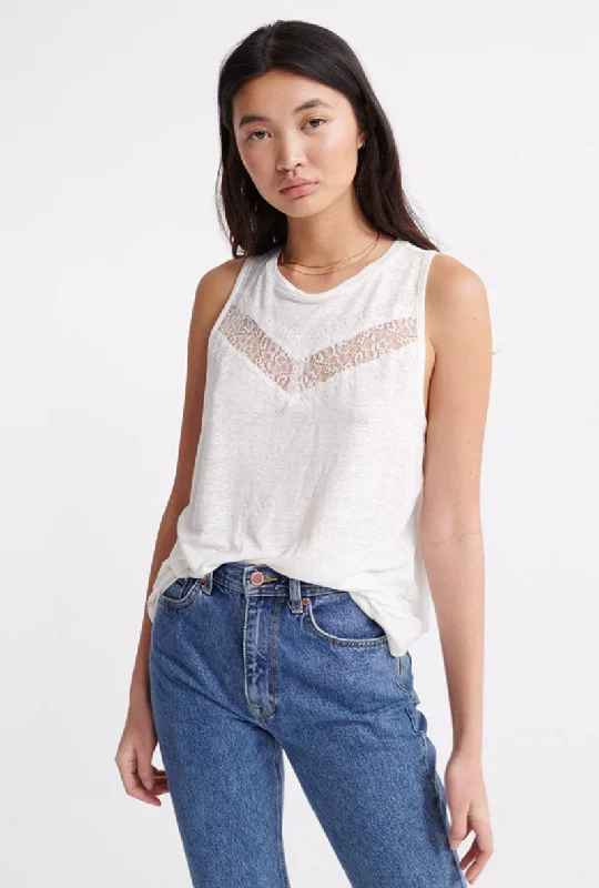 SUPERDRY CHEVRON LACE VEST garde
