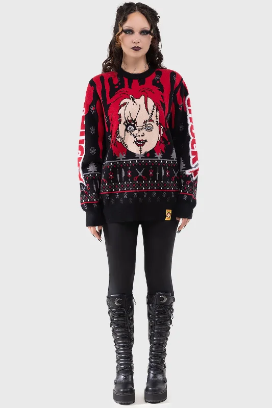 Chucky Wanna Play Sweater Compression