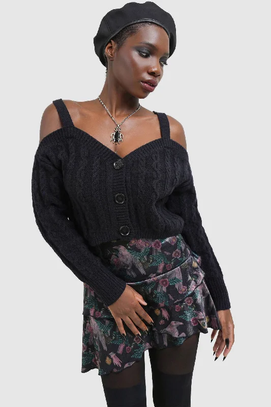 Dark Ballad Crop Top Modern Women's 