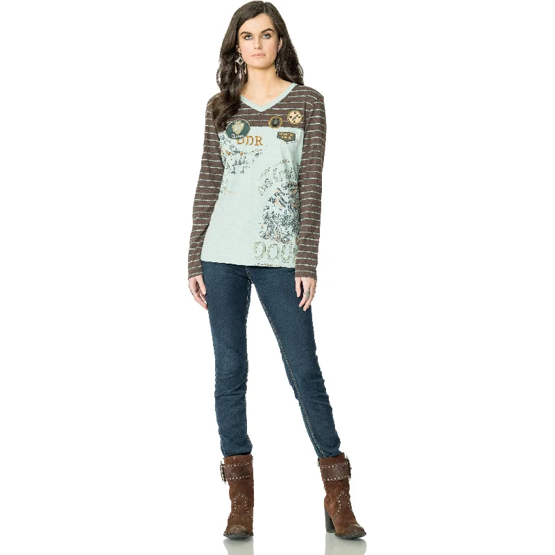 Double D Ranchwear Jr. Ranger Top Hip Women's Urban