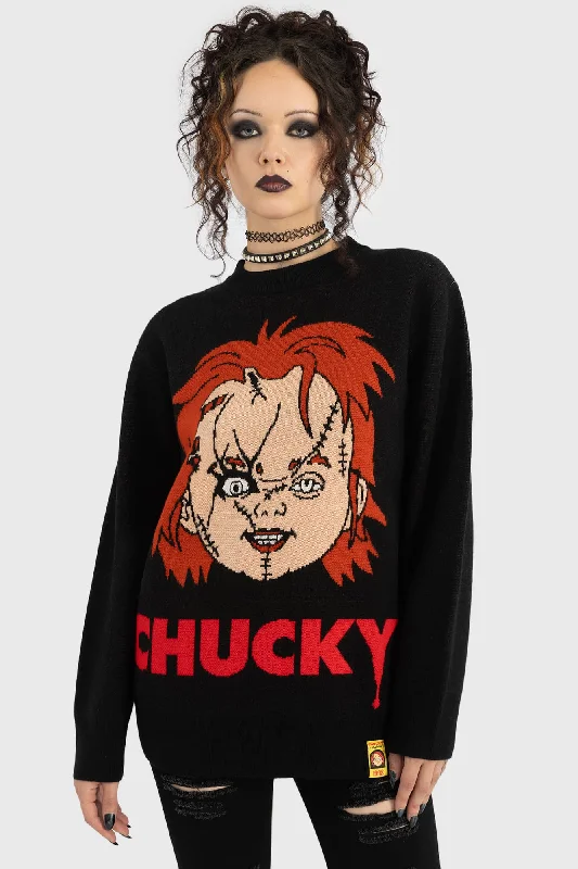 I Like To Be Hugged Knit Sweater garde