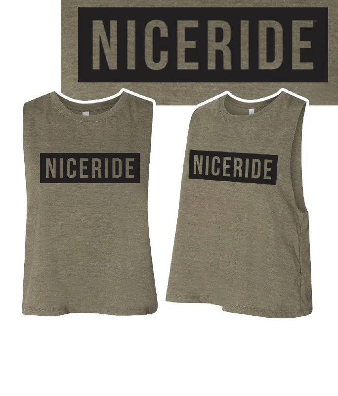 Influencer - Next Level Racerback Cropped Tank Traditional Women's 
