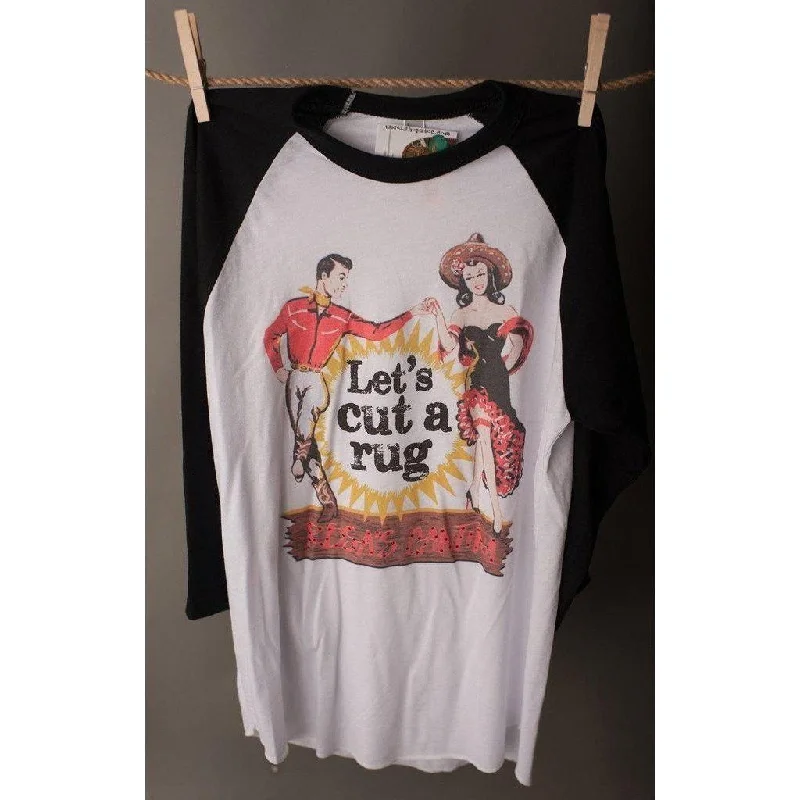 West 20 Saddle Co. Let's Cut a Rug Baseball Tee Elegant Women's Formal 
