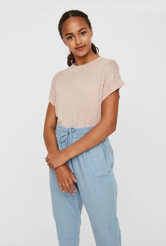 VERO MODA LINA O NECK BLOUSE Sporty Women's Athleisure 