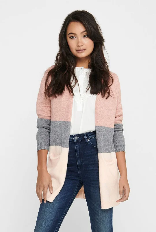 ONLY QUEEN LONG CARDIGAN Classic Women's Tweed