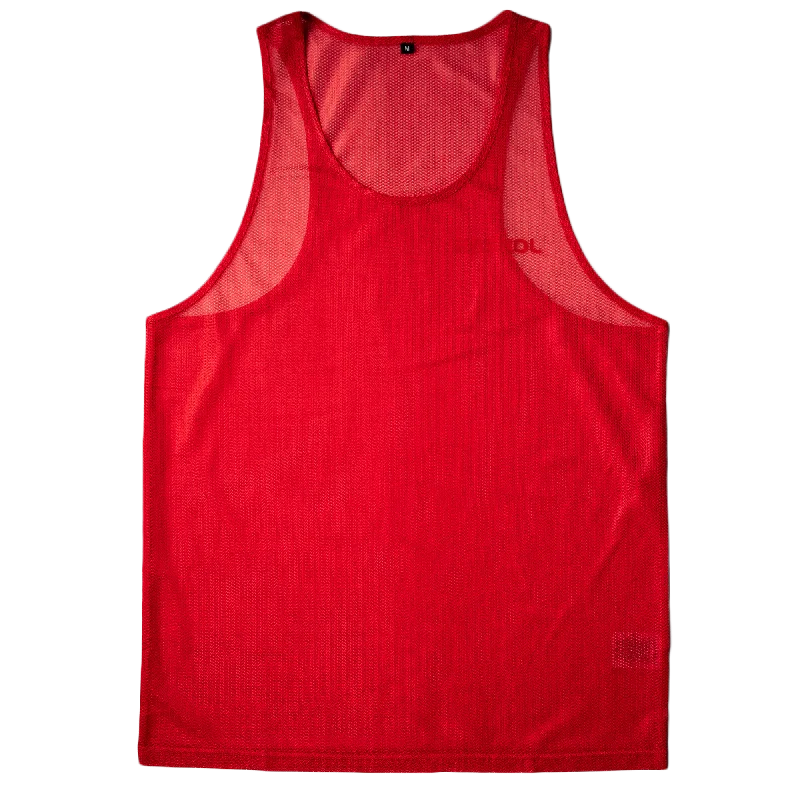 RASKOL Red MESH Tank Top (LIMITED EDITION) Cool Women's Skate