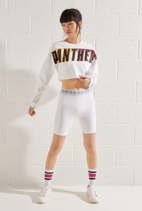 SUPERDRY PANTHERS CROPPED BATWING TOP Sustainable Organic