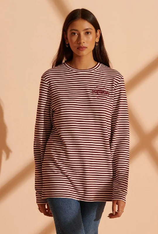 SUPERDRY STRIPE NYC TSHIRT Practical Women's Multi - 
