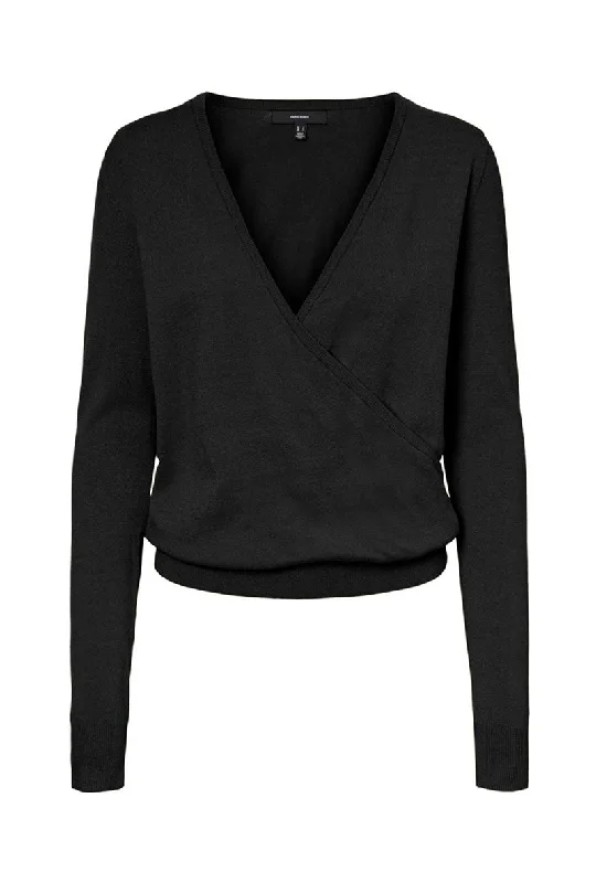 VERO MODA KARISARA WRAP BLOUSE Sustainable Organic