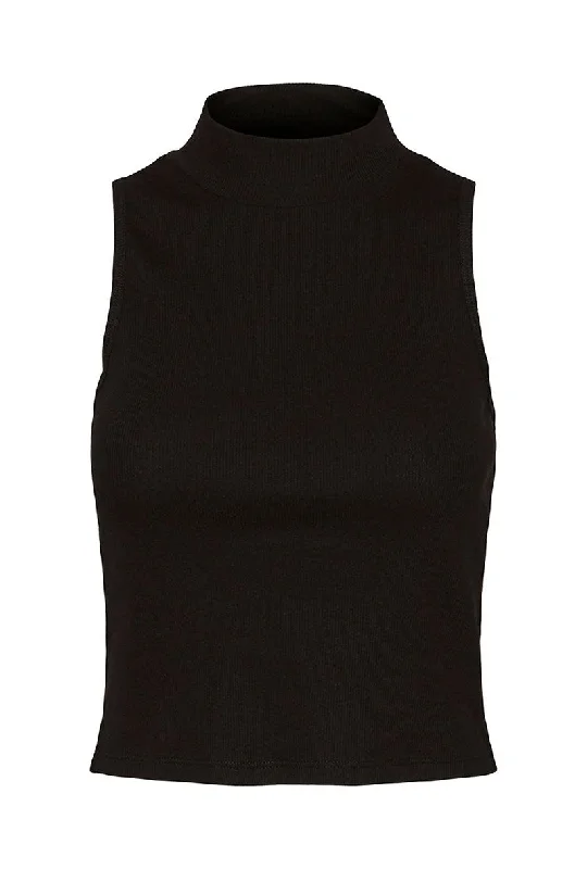 VERO MODA MALIE CROP TOP Preppy Women's College