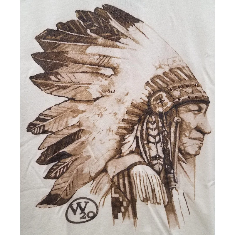 West 20 Saddle Co. Chief Tee Luxurious Women's High -  end