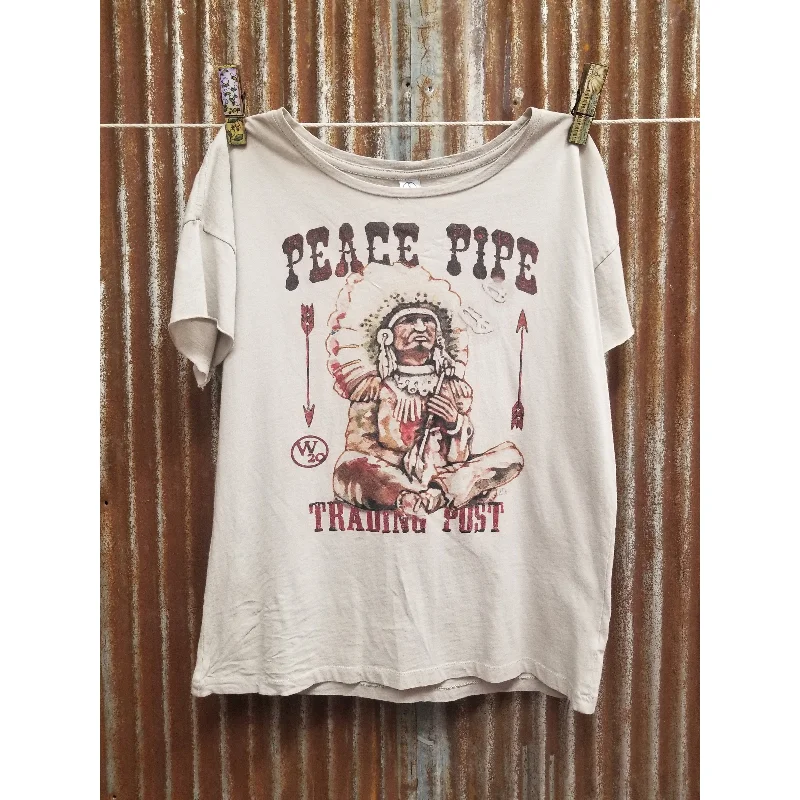West 20 Saddle Co. Peace Pipe Trading Co. Tee Youthful Women's Pop