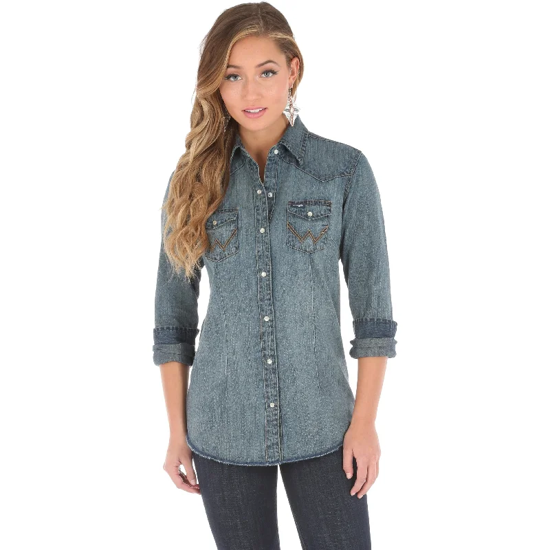 Wrangler Women's Denim Top garde