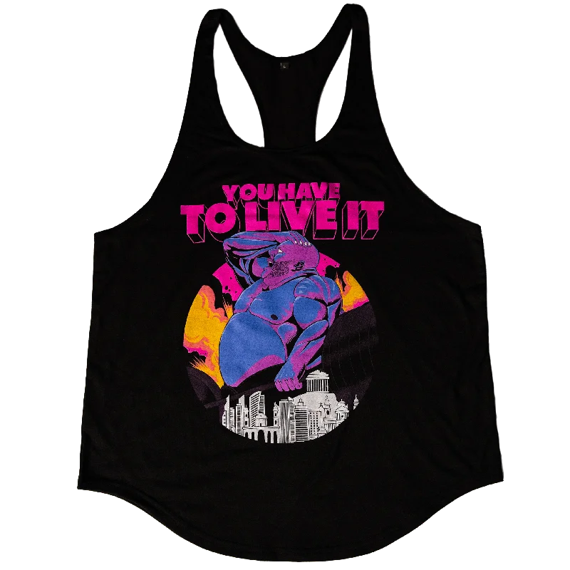 YOU HAVE TO LIVE IT *PREMIUM STRINGER* Casual Women's Japanese 