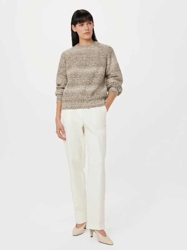 The Seawool® Crewneck Sweater in Light Beige Practical Women's Multi - 