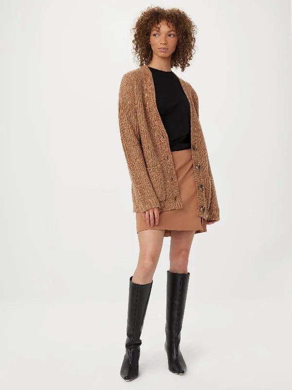 The Comfort Donegal Cardigan in Light Beige Refined Women's 