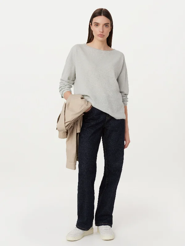 The Lightweight Crewneck Sweater in Wasabi Bold Women's Statement