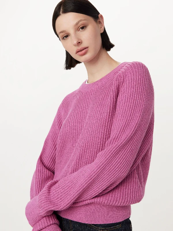 The SeaCell™ Boxy Sweater in Bright Purple Australian Beach