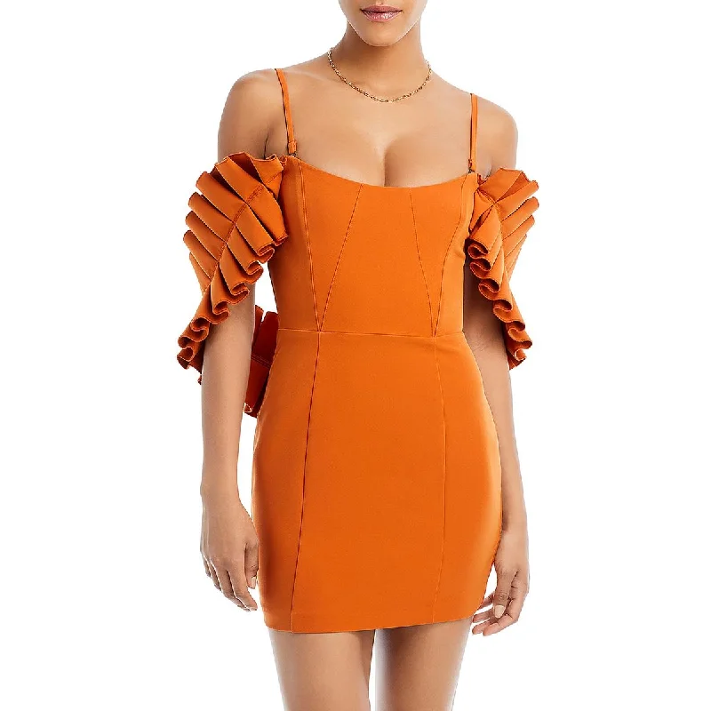 Andrea Iyamah Womens Azo Boning Mini Cocktail And Party Dress Athletic Women's 